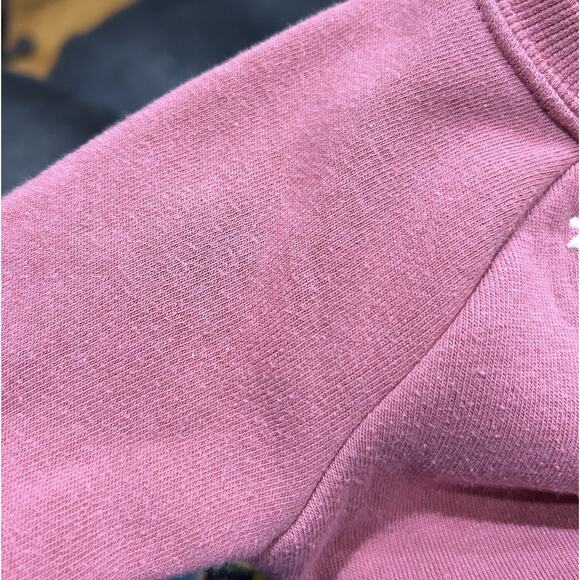 OshKosh B’gosh Vintage Mauve Embroidered Floral Sweater 12month - Picture 3 of 3